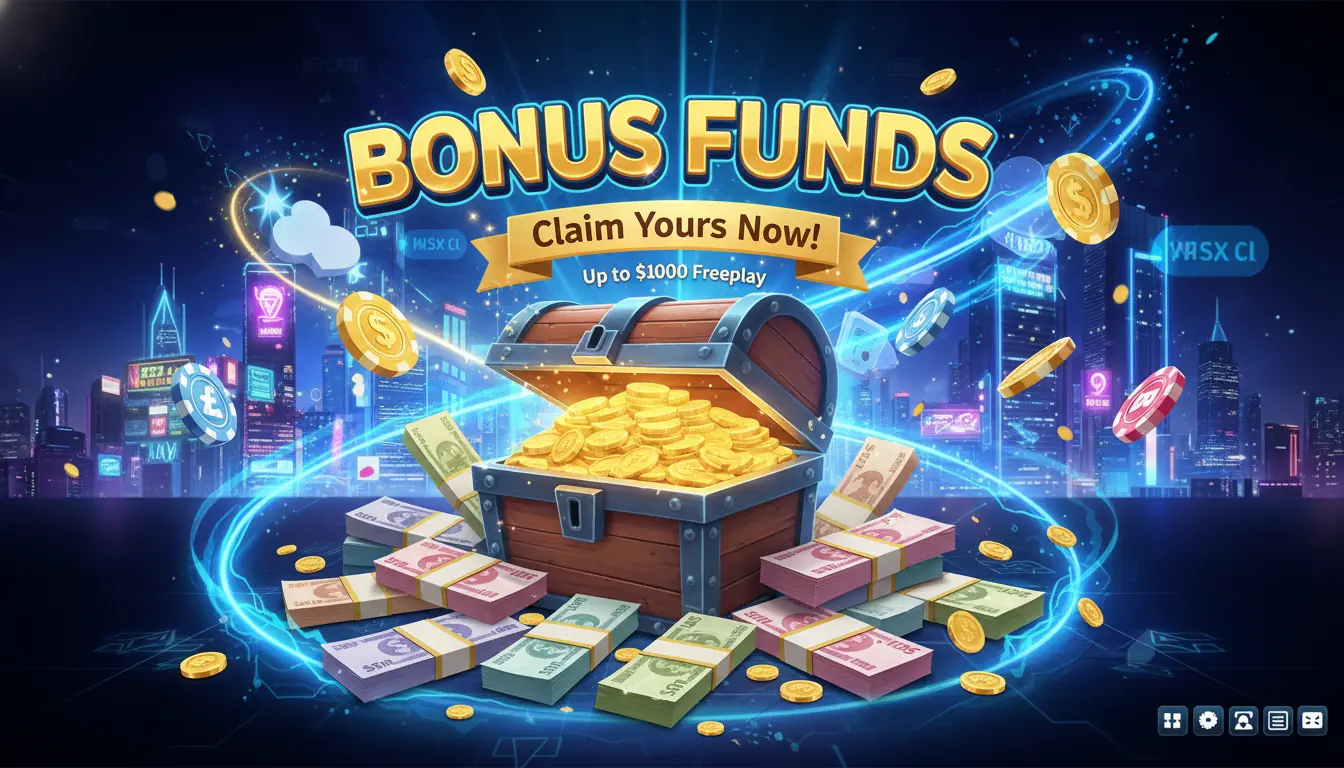 Bonus på konto hos Oshi casino