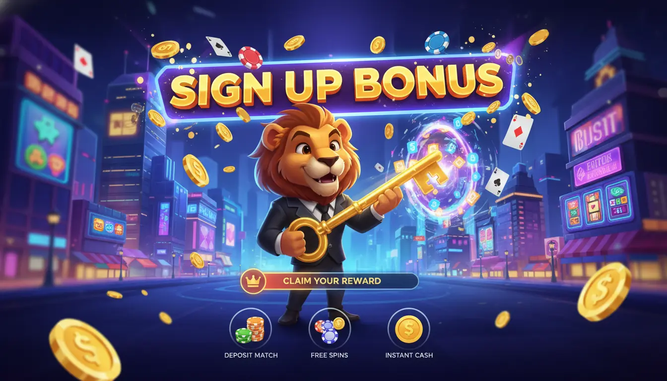Bonus ved registrering Oshi casino