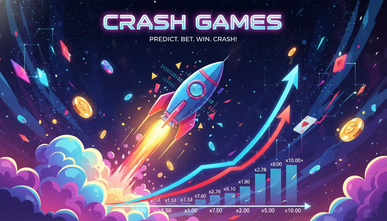 Crashspil på Oshi casino